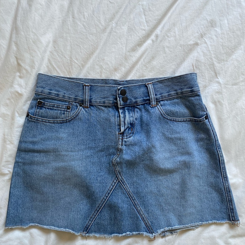 Vintage denim skirt size S